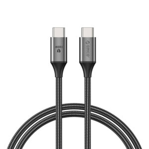 Kabel do ładowania Orico 100W USB-C do USB-C (czarny)